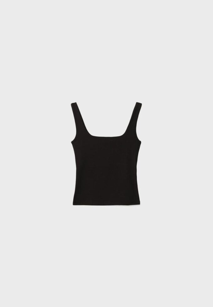 Wide Strap Top