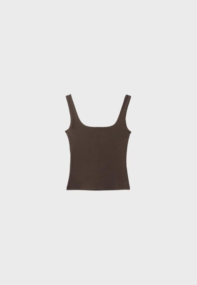 Wide Strap Top