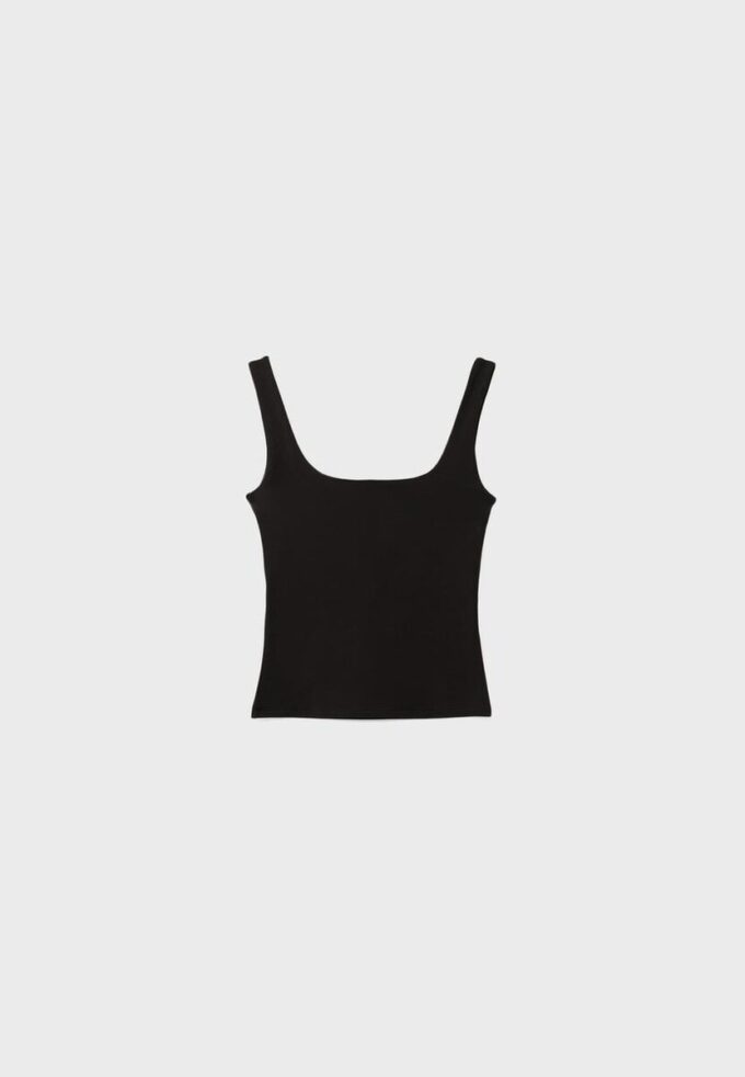 Wide Strap Top