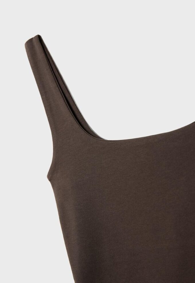 Wide Strap Top