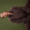 Zip-Up Faux Shearling Lined Jacket