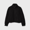 Zip-Up Faux Shearling Lined Jacket Zip-Up Faux Shearling Lined Jacket