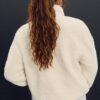 Zip-Up Faux Shearling Lined Jacket Zip-Up Faux Shearling Lined Jacket
