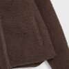 Zip-Up Faux Shearling Lined Jacket