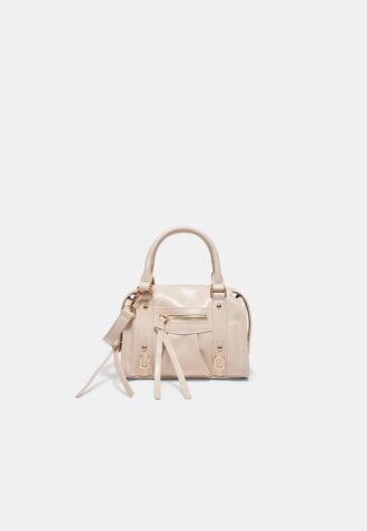 Zipped Crossbody Bowling Bag