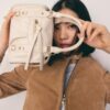 Zipped Crossbody Bowling Bag