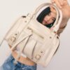 Zipped Crossbody Bowling Bag