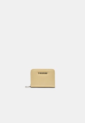 Zipped Leather Effect Purse