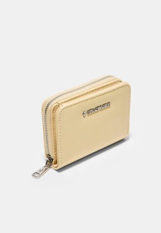 Zipped Leather Effect Purse